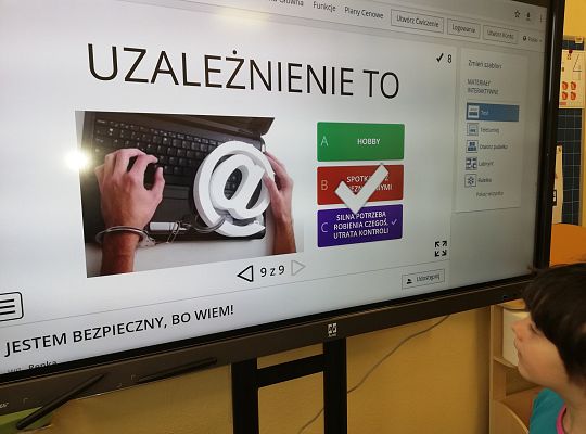 Dzień Bezpiecznego Internetu w klasie I a