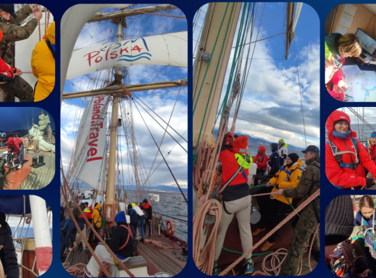 Konkurs Pomorskie Inspiruje Uczniów. Rejs Pogorią po Morzu Śródziemnym. Projekt: Regionalny program wyrównywania szans edukacyjnych uczniów pomorskich szkół.