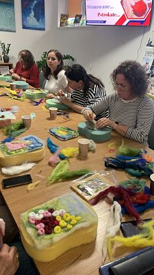 Szkolenia  pn. „Rękodzieło jako narzędzie integracji społecznej do budowania więzi i integracji uczniów z różnych środowisk”