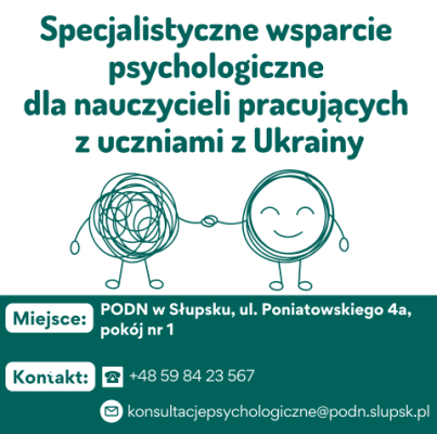 Specjalistyczne wsparcie psychologiczne dla