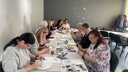 Szkolenie pn. ,,Sposoby wykorzystywania technik rękodzielniczych w pracy z uczniami”