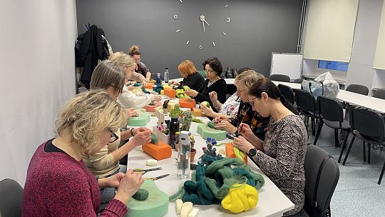 Szkolenie pt. „Warsztaty kreatywnego filcowania : kaktusy i inne zielone inspiracje”