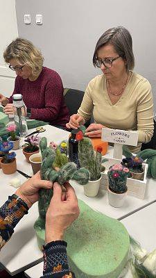 Szkolenie pt. „Warsztaty kreatywnego filcowania : kaktusy i inne zielone inspiracje”