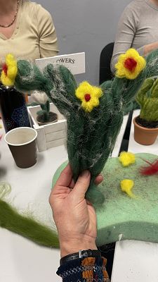 Szkolenie pt. „Warsztaty kreatywnego filcowania : kaktusy i inne zielone inspiracje”