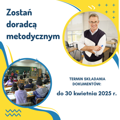 Nabór kandydatów na stanowisko nauczyciela – doradcy metodycznego dla nauczycieli szkół i placówek znajdujących się na terenie województwa pomorskiego